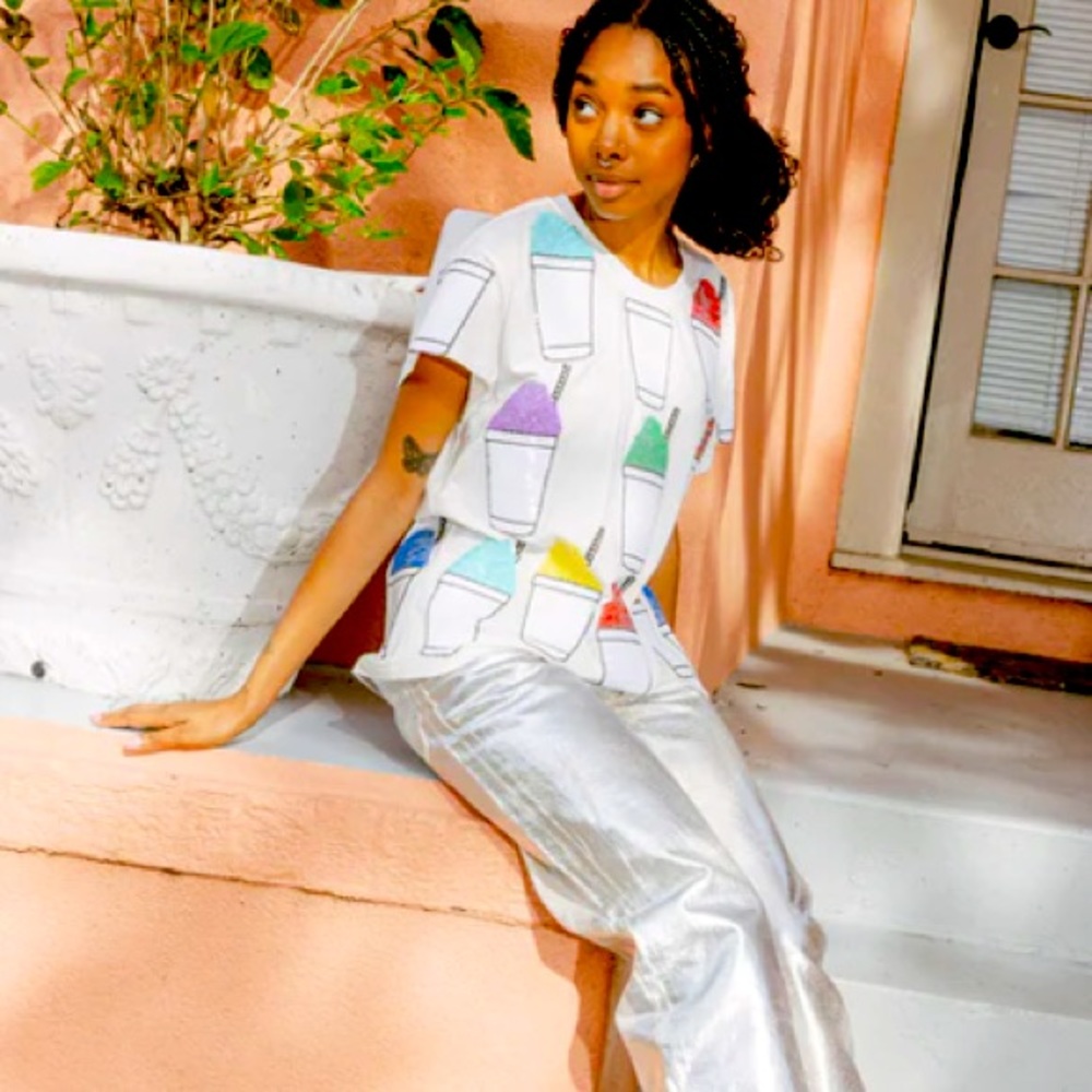 Queen of Sparkles snow cone tee